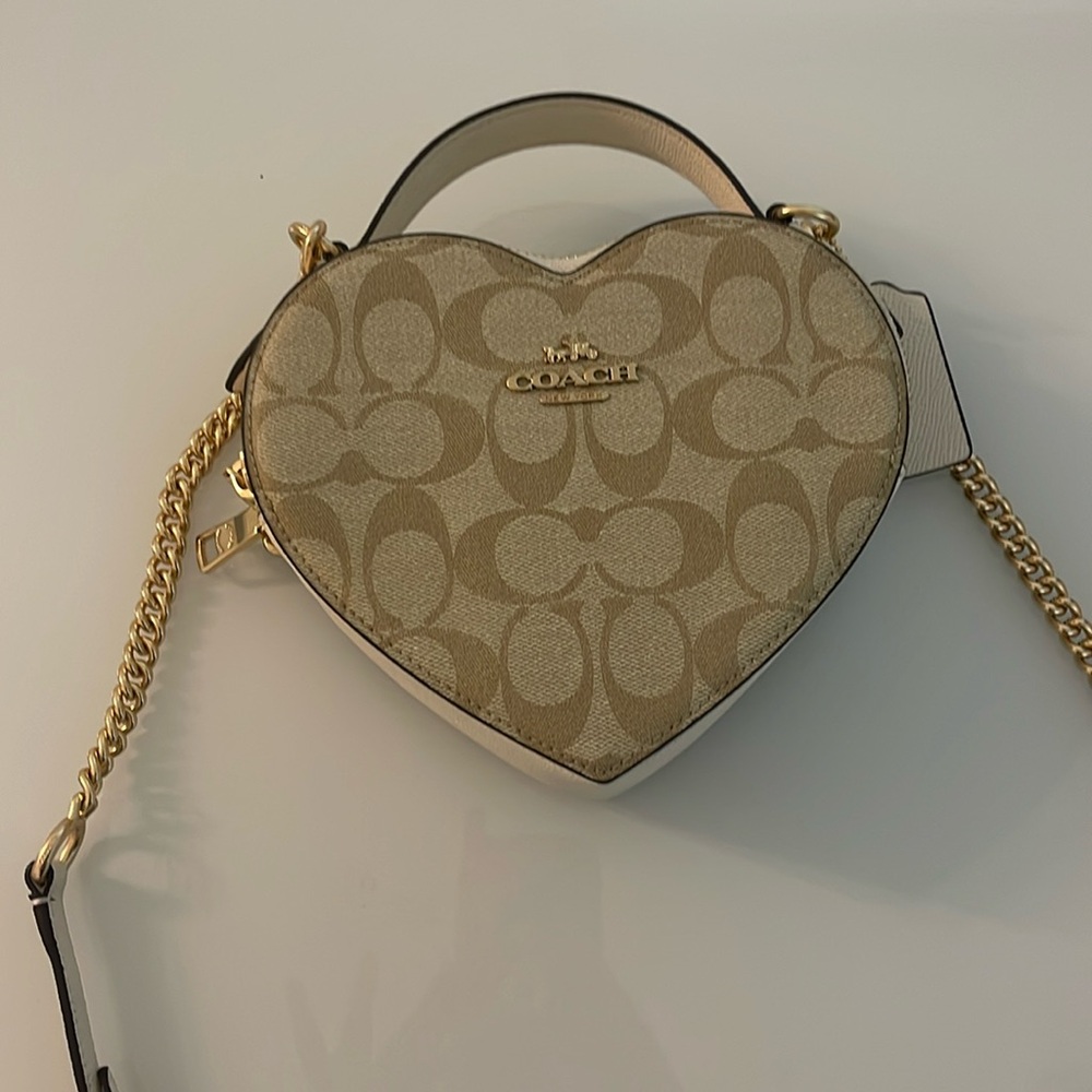 Coach Heart Bag